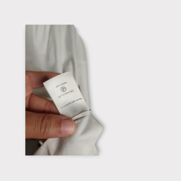 Robert Rodriguez Womens Colorblock Snap Blouse Black White 6 Contrast - Picture 6 of 9